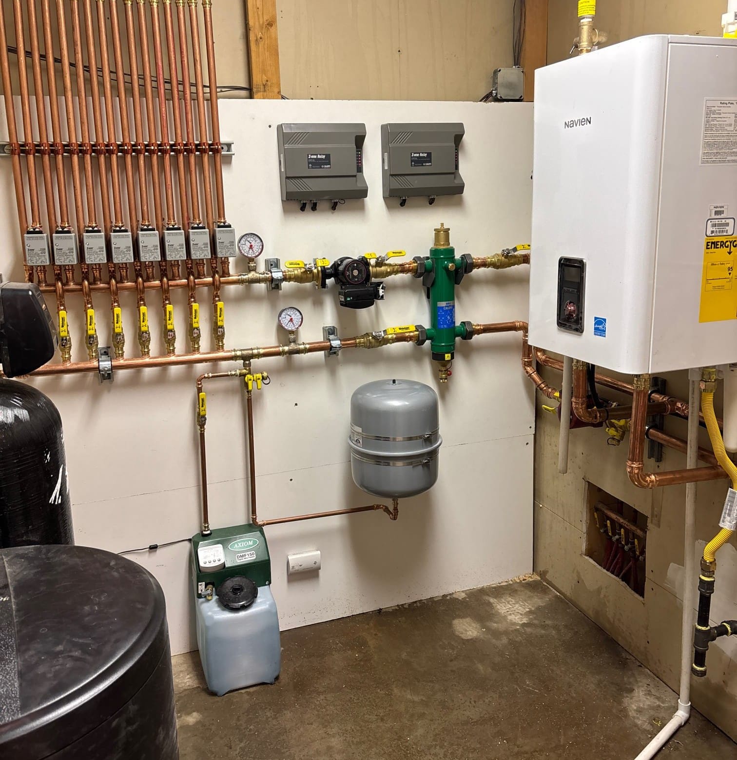 Boiler and loop replacement